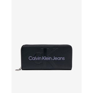 Calvin Klein Jeans Sculpted Mono Zip Pénztárca Fekete