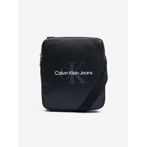 Calvin Klein Jeans Monogram Soft Reporter Táska Fekete