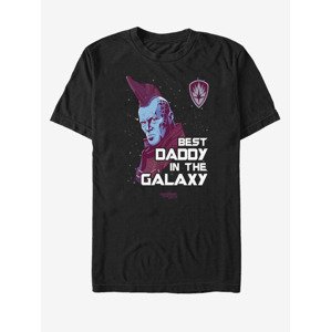 ZOOT.Fan Marvel Best Daddy In The Galaxy Yondu Strážci Galaxie Póló Fekete