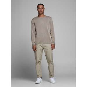 Jack & Jones Leo Pulóver Barna