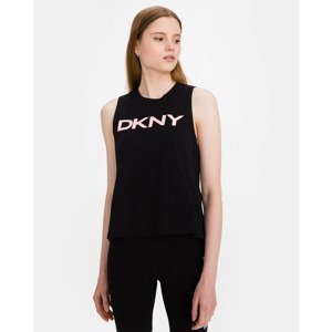 DKNY Sollip Logo Trikó Fekete